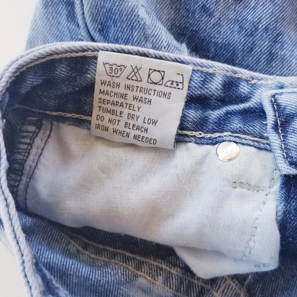 City Ink Jeans Acid Washed Jeans Size 4 Girls - Picture 4 of 13